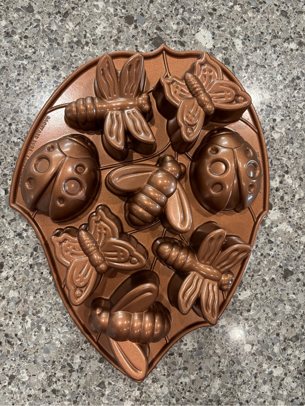 Nordic Ware Backyard Bugs Cakelet Pan